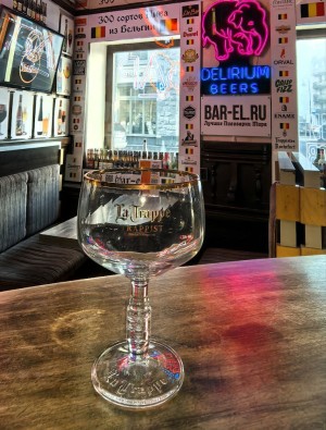 La Trappe  beer glass 15cl/ Пивной бокал Ла Трапп 150 МЛ