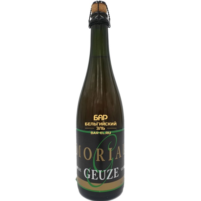 Пиво Moriau Oude Geuze Vielle 2024 37cl / Морьё Оуд Гёз 375 МЛ