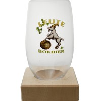 Van Steenberge Leute Bokbier - flask beer glass 33cl/ Пивной бокал Колба Ван Стеенберг Лейте Бокбир 330 МЛ Van Steenberge Leute Bokbier - flask beer glass 33cl/ Пивной бокал Колба Ван Стеенберг Лейте Бокбир 330 МЛ