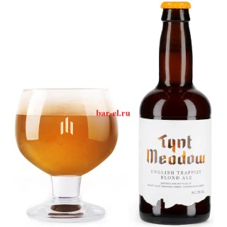 Пиво Mount St. Bernard Abbey Tynt Meadow Blond 33cl / Тинт Мидоу блонд 330 МЛ