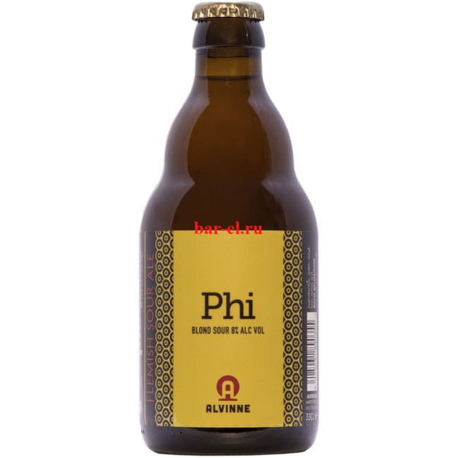 Пиво Alvinne Phi 33cl / Алвин Фи 330 МЛ