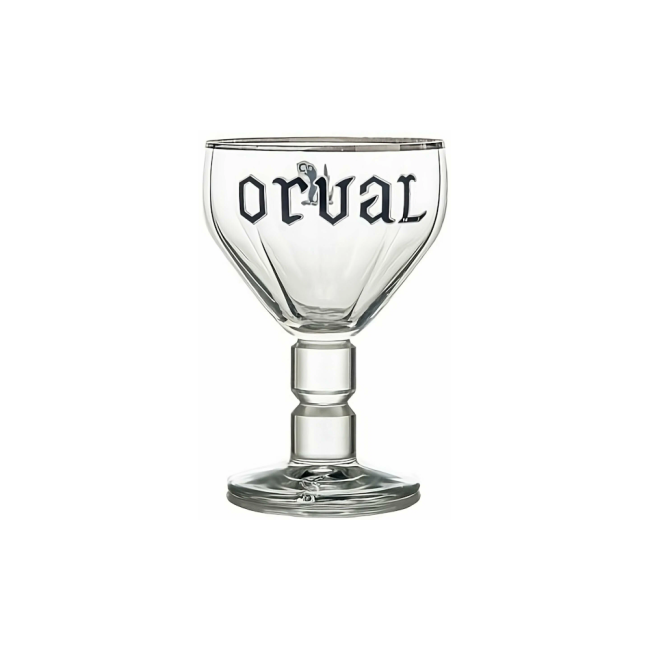 Orval beer glass 33cl/ Пивной бокал Орвал 330 МЛ