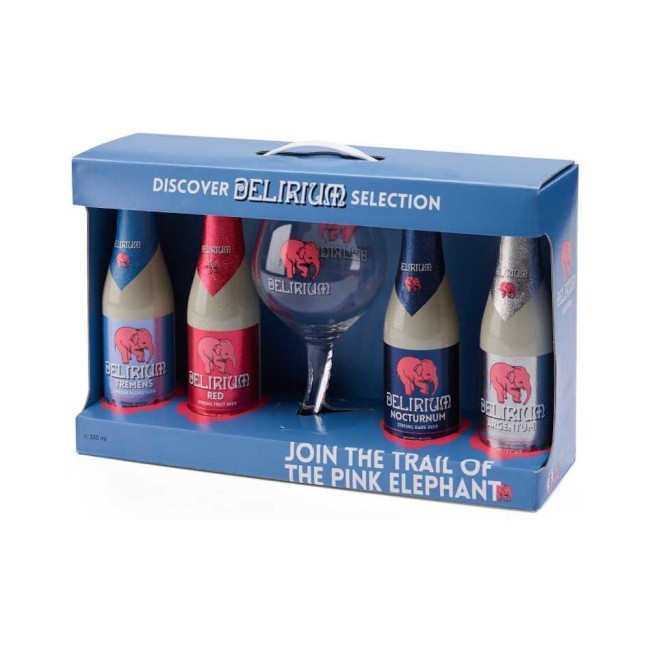 Delirium Selection gift pack / Подарочный пивной набор Делириум