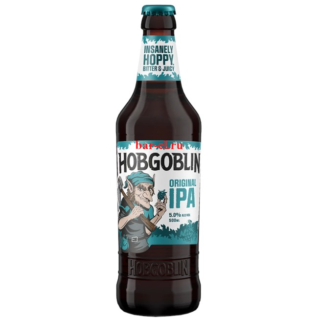 Пиво Wychwood Brewery Original Hobgoblin IPA 50cl / Вичвуд Хобгоблин Ориджинал ИПА 500 МЛ