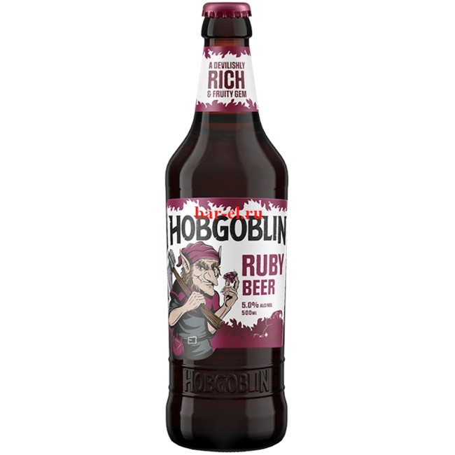 Пиво Wychwood Brewery Hobgoblin Ruby Red 50cl / Вичвуд Хобгоблин Руби Бир 500 МЛ