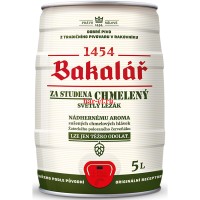 Пиво Bakalar Za Studenta Chmeleny Svetly Lezak mini keg 500cl / Бакалар За Студэнта Чмэлени Свэтли Лезак 5000 МЛ Пиво Bakalar Za Studenta Chmeleny Svetly Lezak mini keg 500cl / Бакалар За Студэнта Чмэлени Свэтли Лезак 5000 МЛ