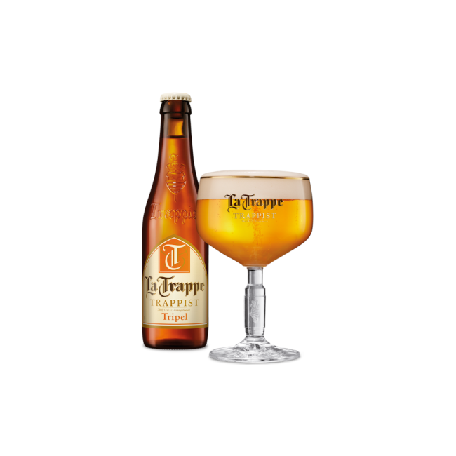 Пиво La Trappe Tripel 33cl / Ла Трапп Трипл 330 МЛ