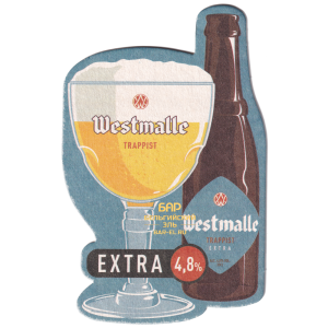 Westmalle extra coaster / Бирдеколь Вестмалле Экстра