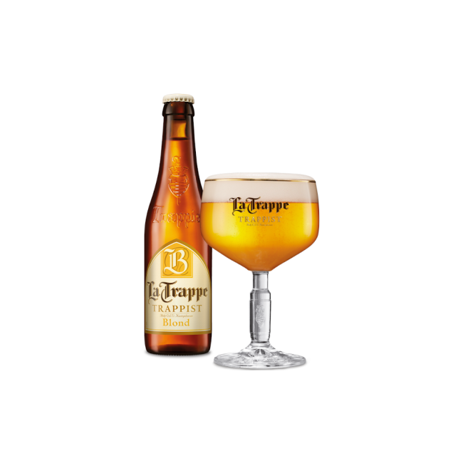 Пиво La Trappe Blond 33cl / Ла Трапп Блонд 330 МЛ