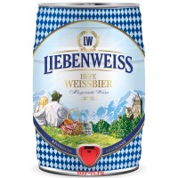 Пиво Liebenweiss Hefe-Weissbier mini keg 500cl / Либенвэисс Геф-Вэиссбир 5000 МЛ Пиво Liebenweiss Hefe-Weissbier mini keg 500cl / Либенвэисс Геф-Вэиссбир 5000 МЛ