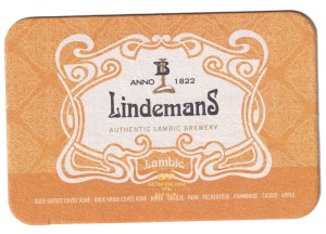 Lindemans coaster orange / Бирдеколь Оранжевый Линденманс