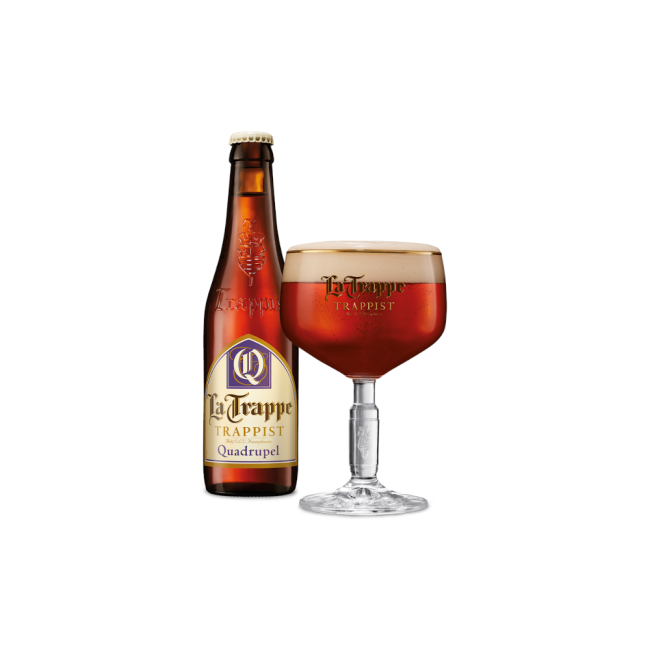 Пиво La Trappe Quadrupel 33cl / Ла Трапп Квадрюпель 330 МЛ